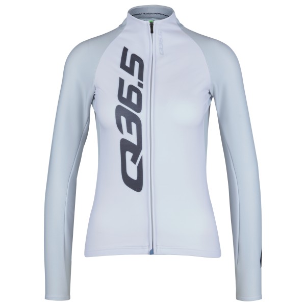 Q36.5  Women's Gregarius Hybrid Signature Long Sleeve Jersey - Fietsshirt, grijs