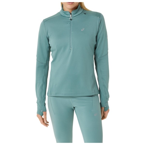 ASICS  Women's Road Winter 1/2 Zip Mid Layer - Hardloopshirt, turkoois