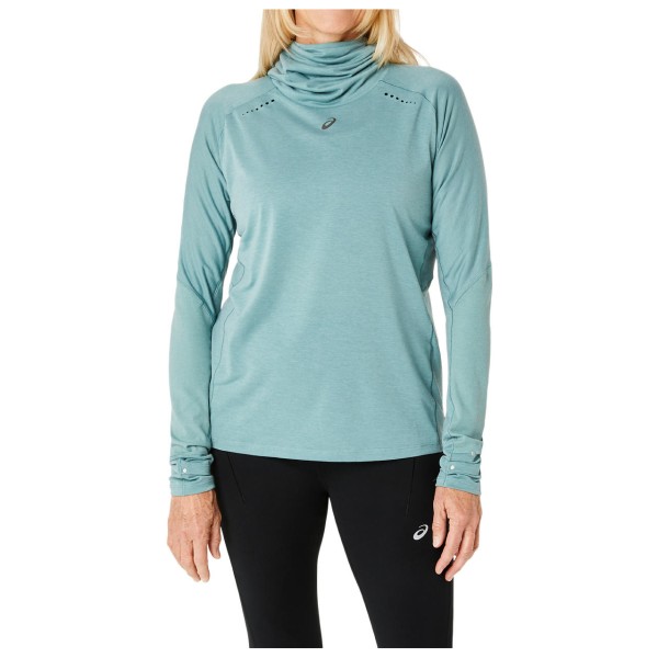 ASICS  Women's Metarun Winter L/S Hoodie - Hardloopshirt, turkoois