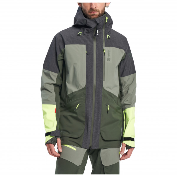 Tenson  Touring Shell Jacket - Ski-jas, olijfgroen