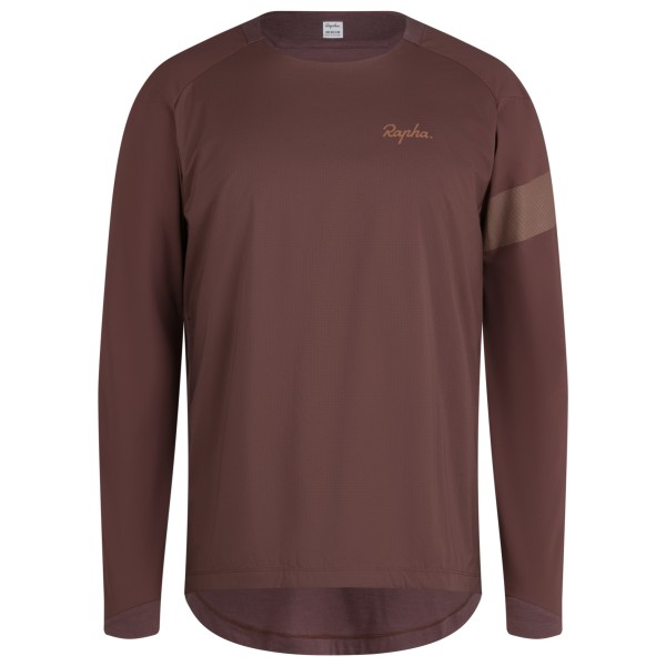 Rapha  Trail Windblock Jersey - Fietsshirt, bruin