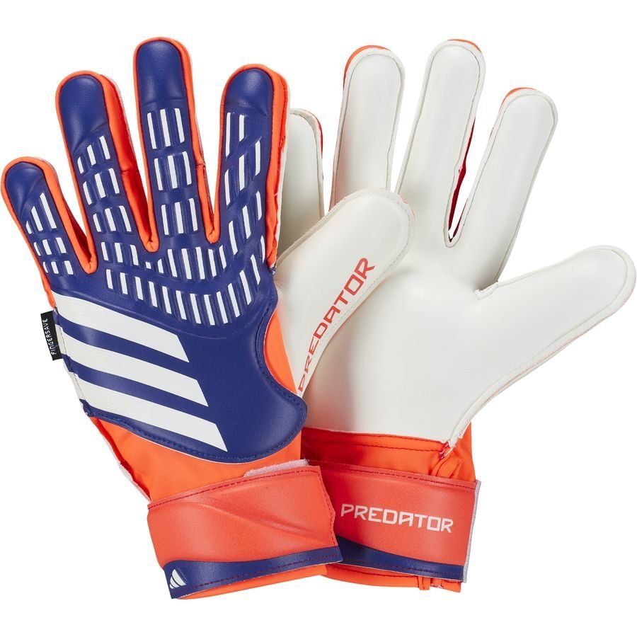 Adidas Keepershandschoenen Predator Match Fingersave Advancement - Blauw/Rood/Wit Kids