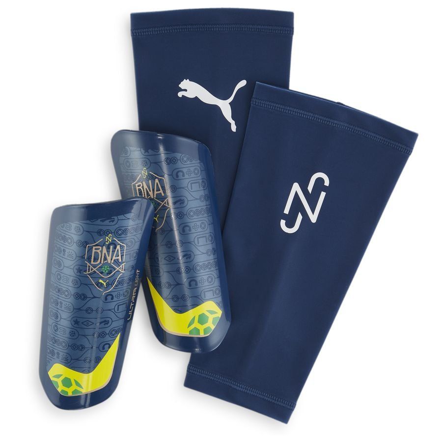 PUMA NEYMAR JR BNA ULTRA Light Sleeve Sailing Blue-Gold-Pele Yellow