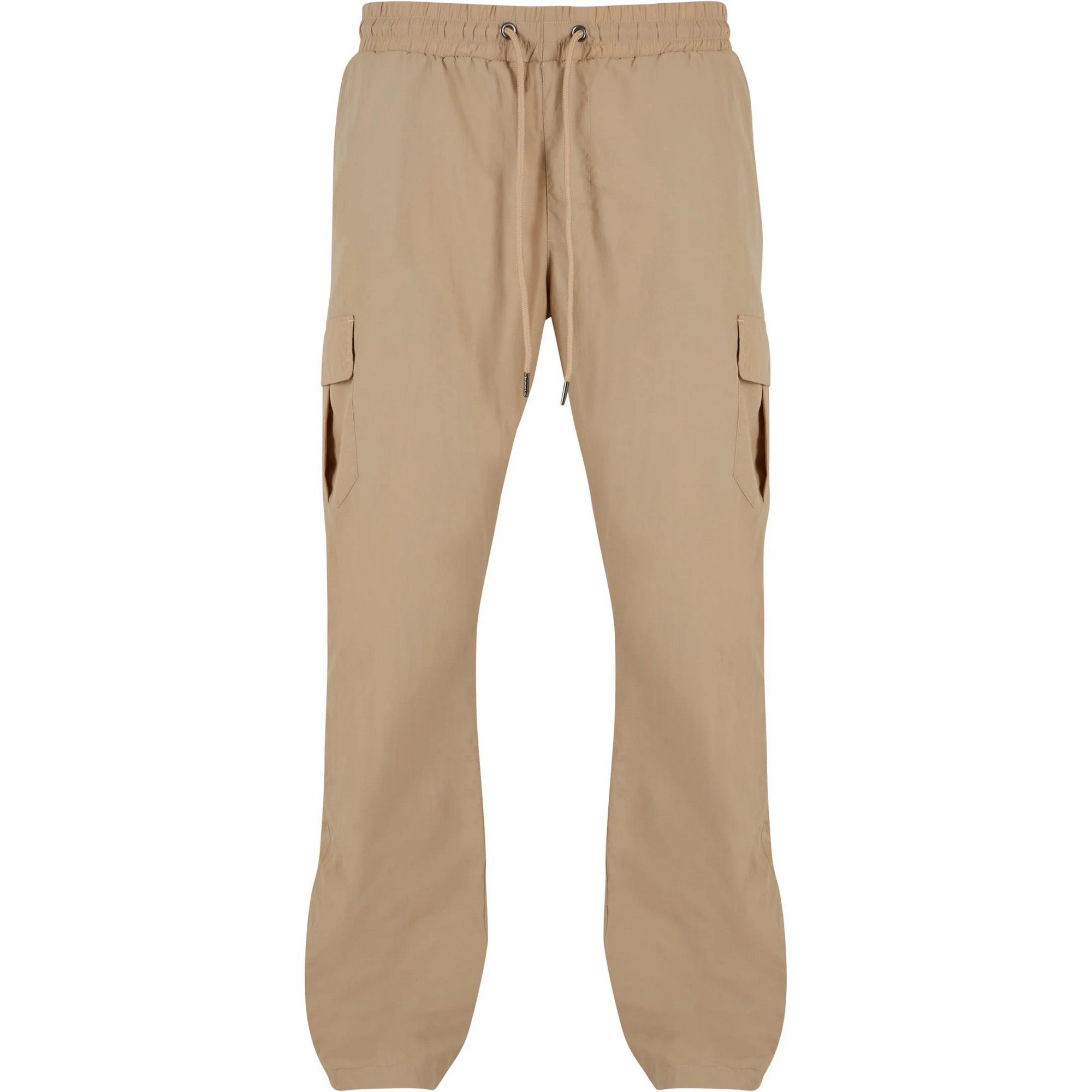 Urban Classics Heren nylon rechte pijp cargo broek