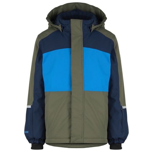 Heber Peak  Kids PinusHe. Ski Jacket - Ski-jas, blauw/olijfgroen