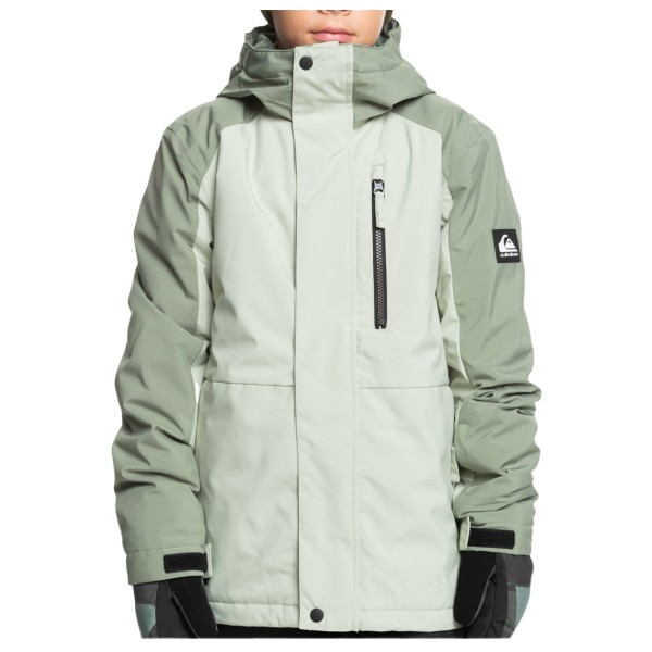 Quiksilver  Mission Block Youth Jacket - Ski-jas, wit