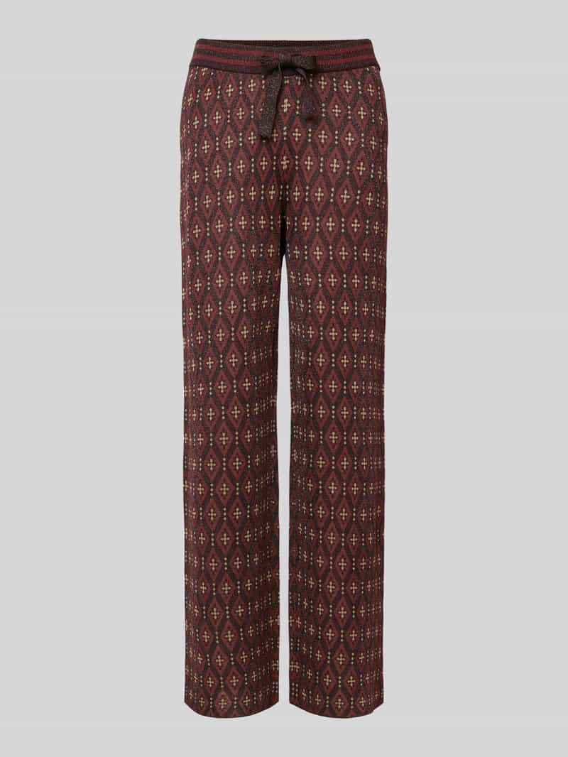 Scotch & Soda Straight fit sweatpants met tunnelkoord