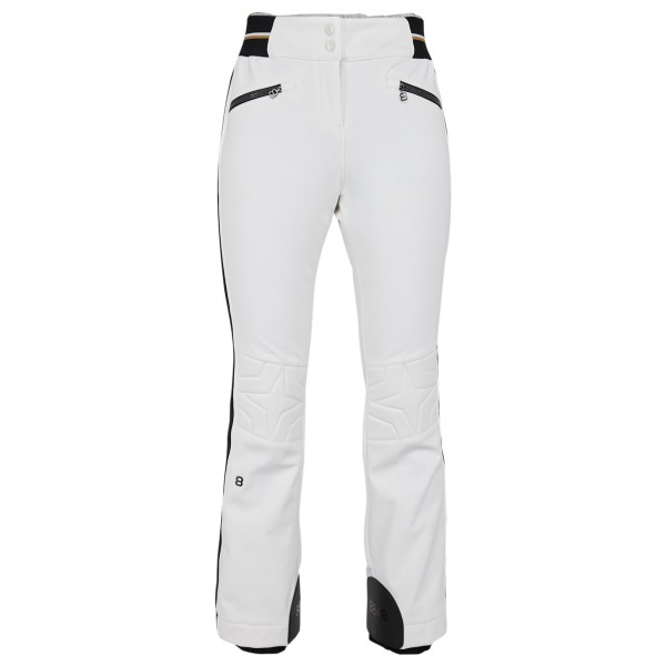 8848 Altitude  Women's Randy Star Pant - Skibroek, wit/grijs