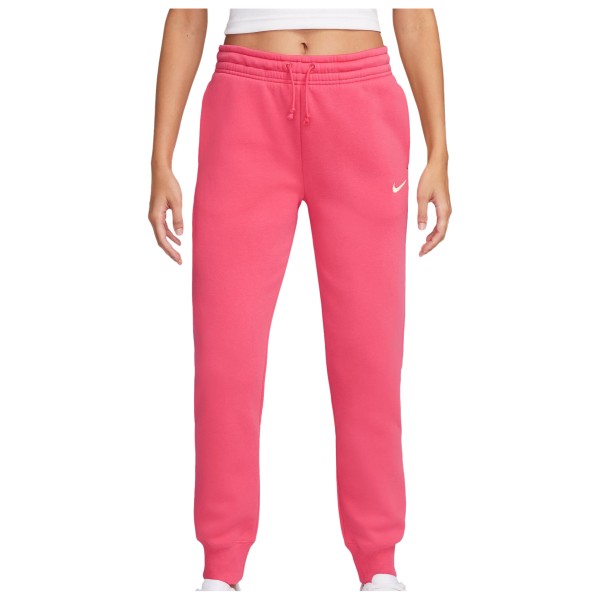 Nike  Women's Phoenix Fleece Mid-Rise Pant - Trainingsbroek, roze