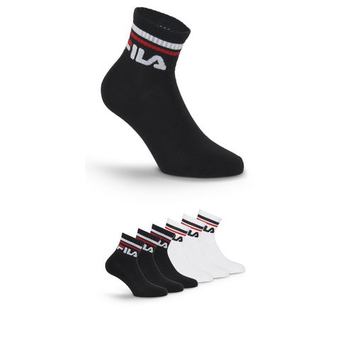 Fila Sportsokken met logo-opschrift (6 paar, Set van 6)