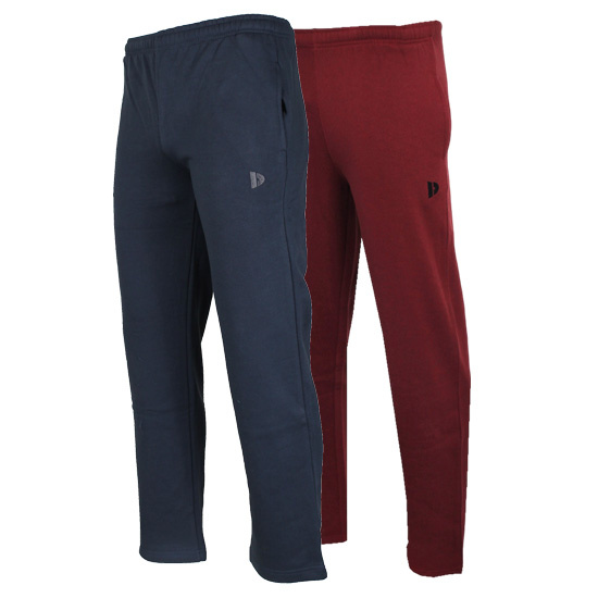 Donnay Donnay Heren - 2-Pack - Joggingbroek Wess - Navy & Burgundy