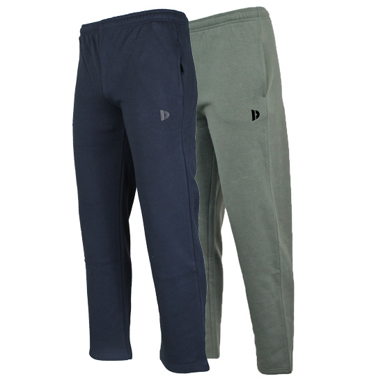 Donnay Donnay Heren - 2-Pack - Joggingbroek Wess - Navy & Jungle Green