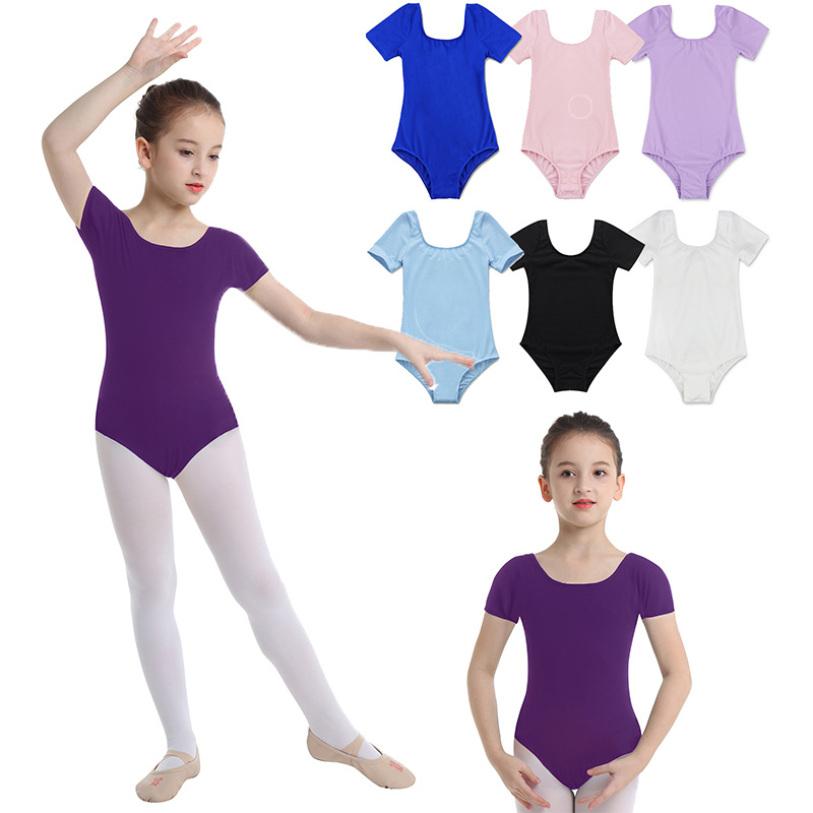 Ranrann Professionele balletdanserkleding voor meisjes Kindergymnastiek maillots Balletdanskostuums Ballerina 2-3 Years zwart