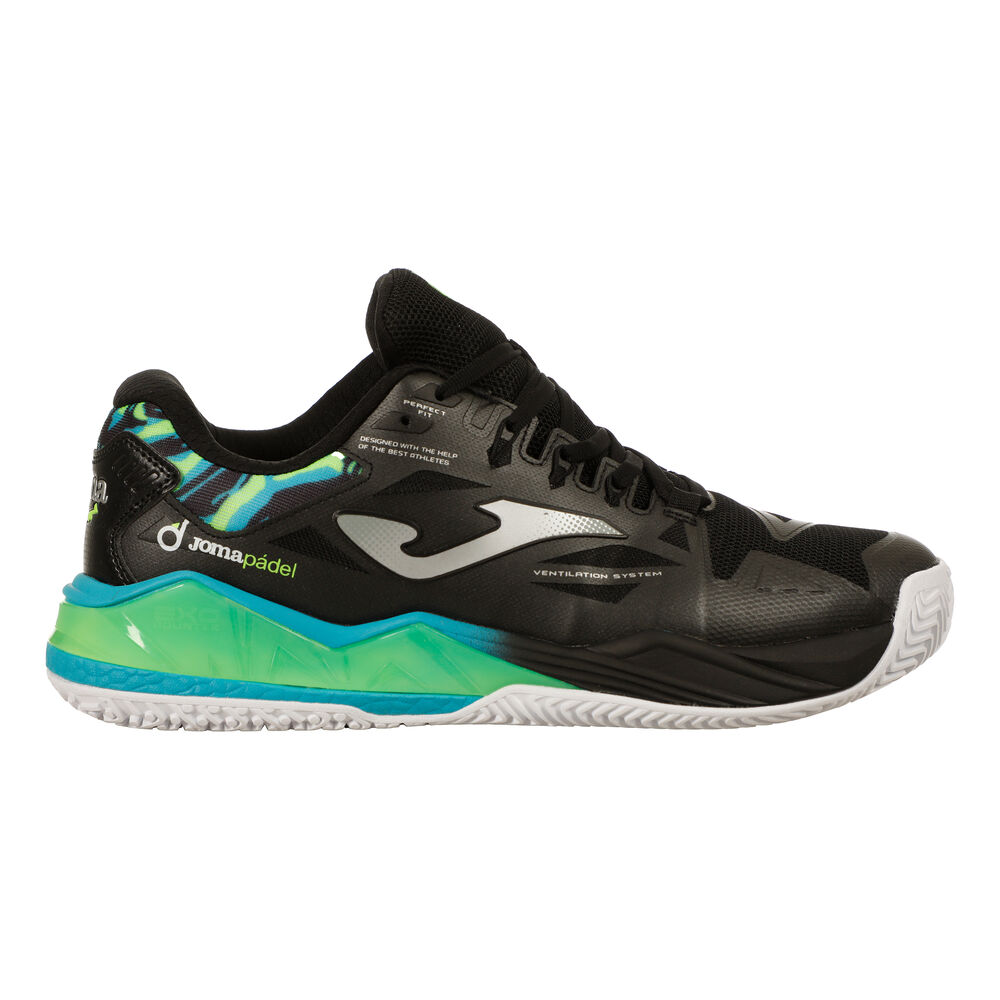 Joma Spin Padelschuh Herren Schwarz - 40