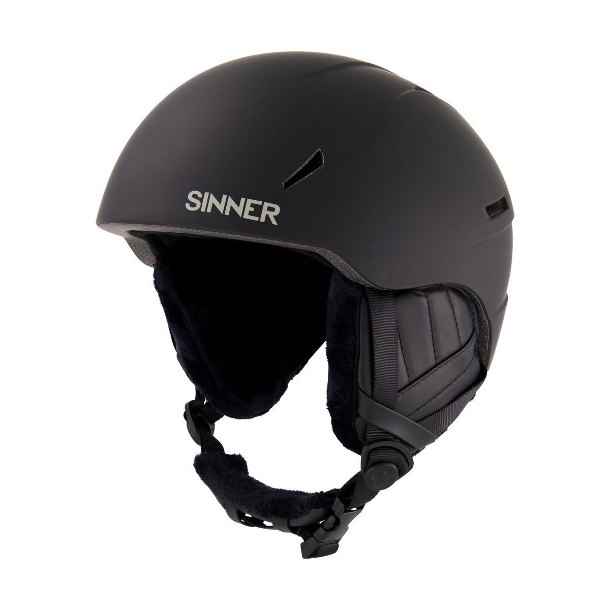 Sinner Crest Helm schwarz