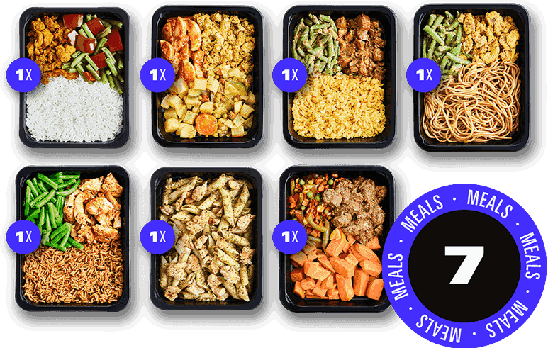 Prep The Food Prep Meals | Favorieten pakket 1 week diepvries