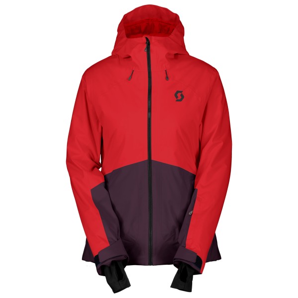 Scott  Women's Jacket Ultimate Dryo 10 - Ski-jas, rood