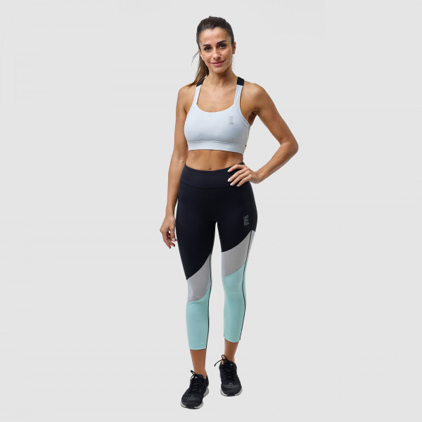 Ekoï Lange tight Dames 7/8 EKOI RUN Zwart Aqua