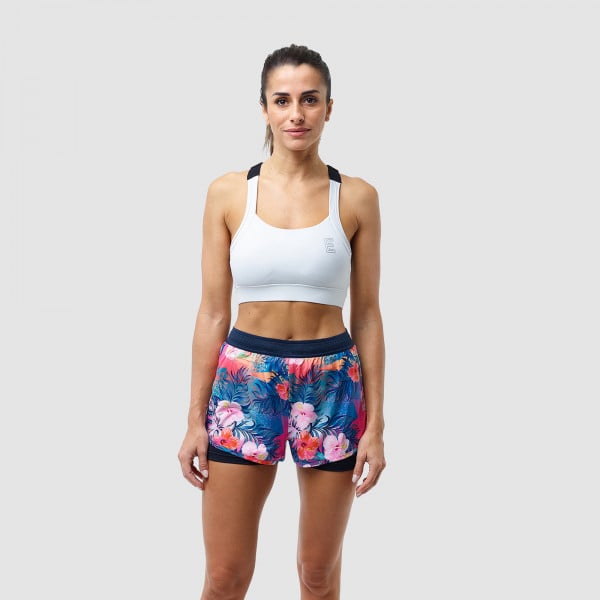 Ekoï Short Dames EKOI RUN 2 in 1 Tropical