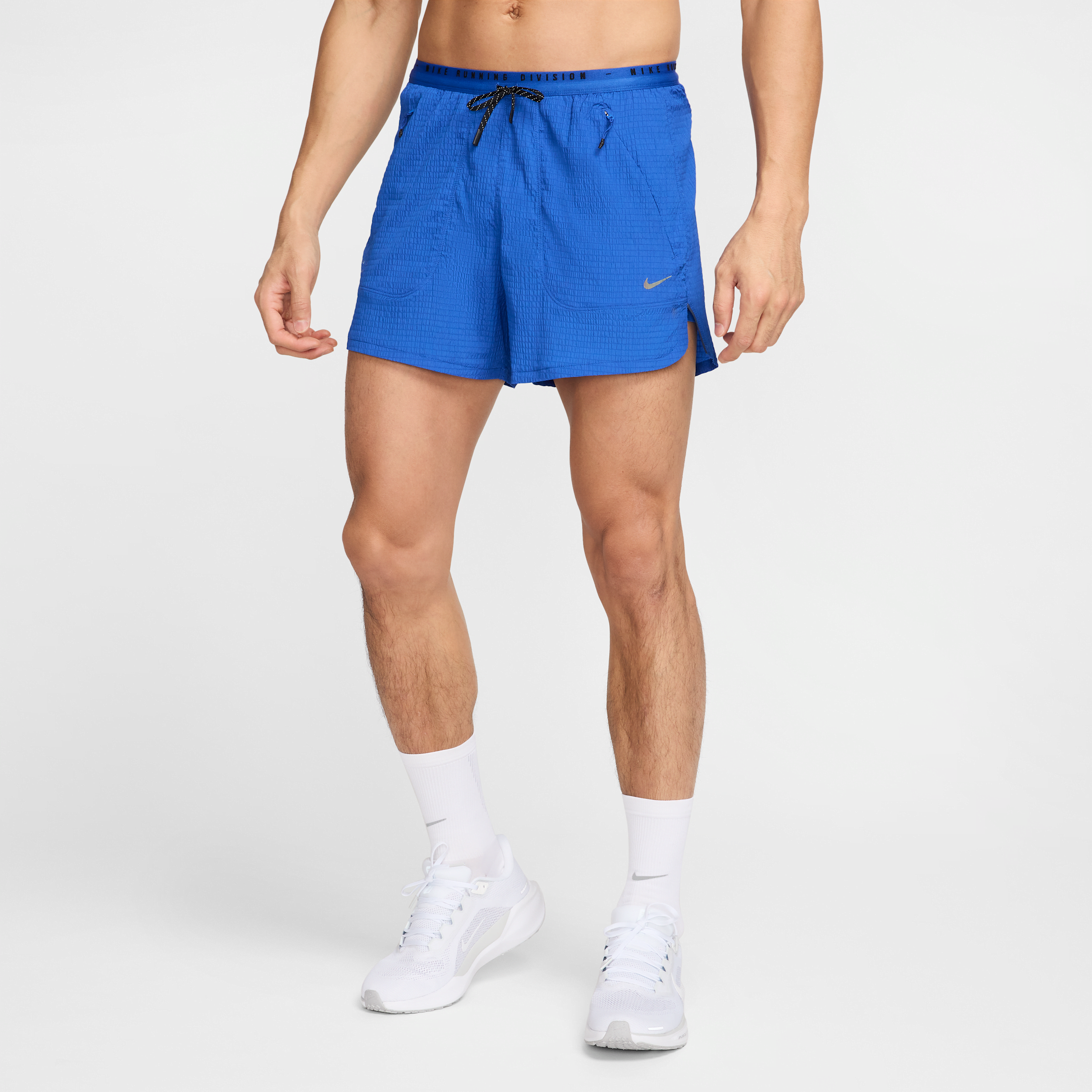 Nike Running Division Dri-FIT ADV hardloopshorts met binnenbroek voor heren (10 cm) - Blauw