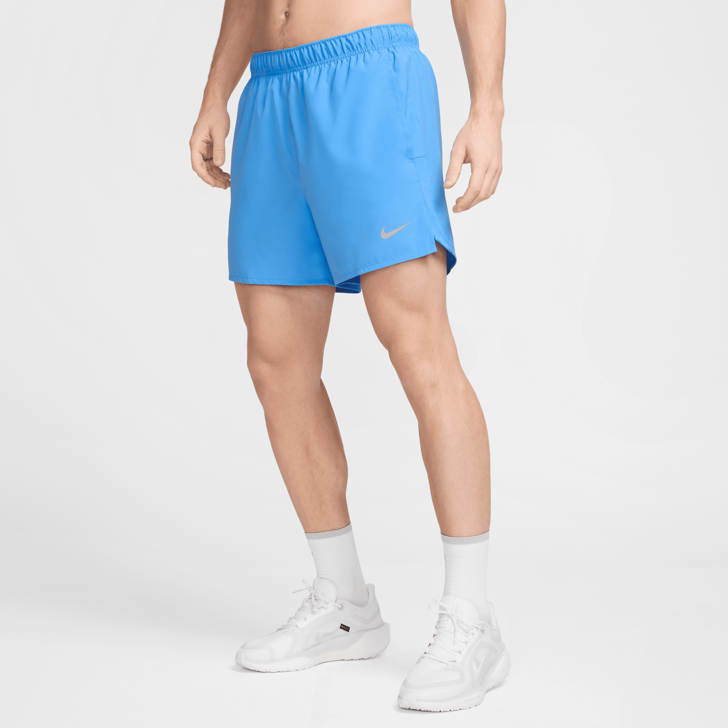 Nike Challenger multifunctionele 2-in-1 herenshorts met Dri-FIT (13 cm) - Blauw