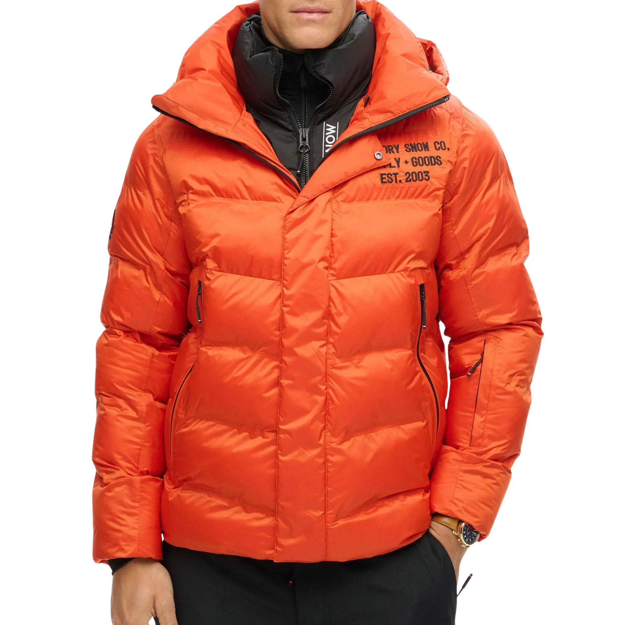 Superdry Ski Sport Puffer Skijas Heren