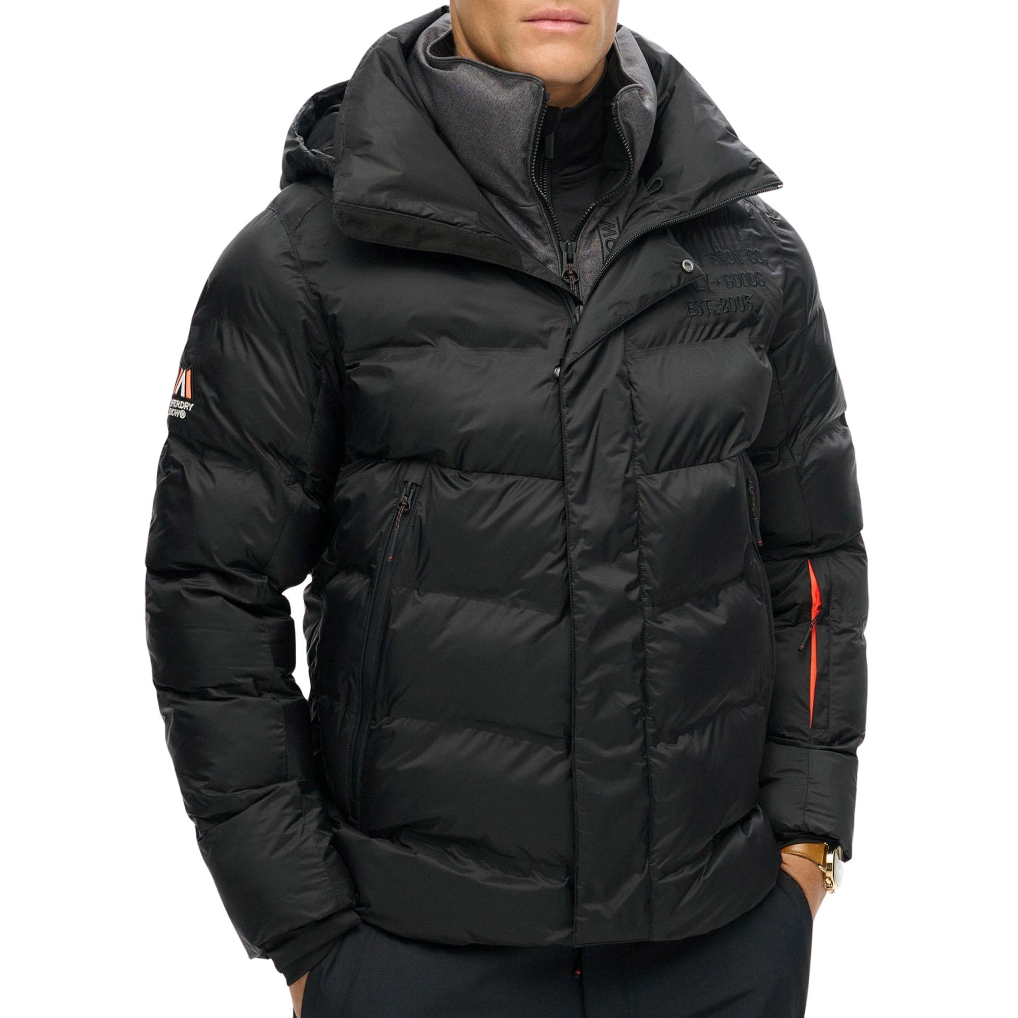 Superdry Ski Sport Puffer Skijas Heren