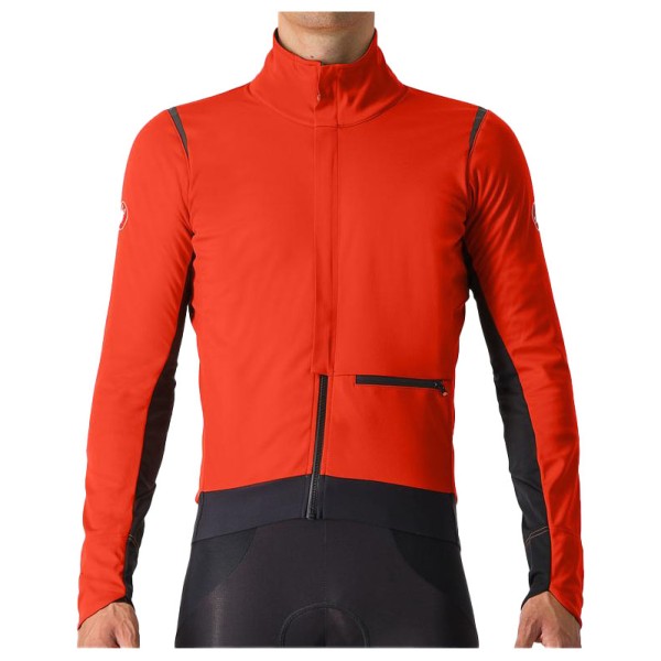 Castelli  Alpha Doppio Ros Jacket - Fietsjack, rood