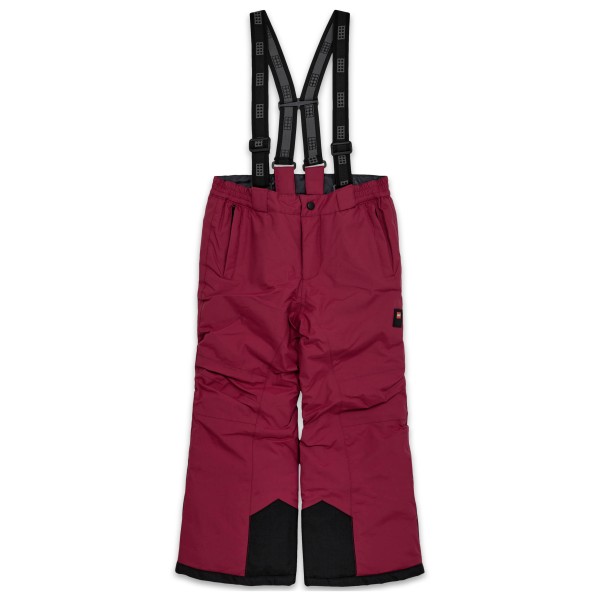 Lego  Kid's Powai 708 Ski Pants - Skibroek, rood