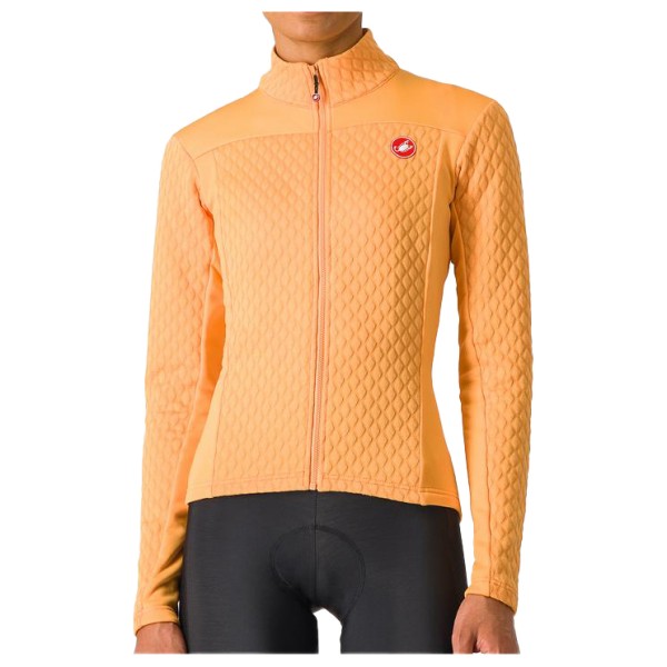 Castelli  Women's Sfida 2 Jersey Full Zip - Fietsshirt, oranje