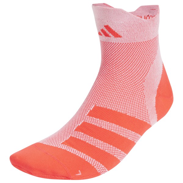 Adidas  RUNxADIZERO Sock - Hardloopsokken, roze/rood