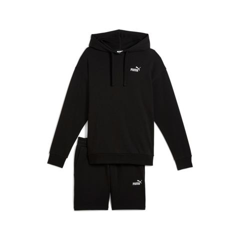 PUMA Trainingspak SHORT HOODED RELAXED SWEAT SUIT 7 TR OP (2-delig)