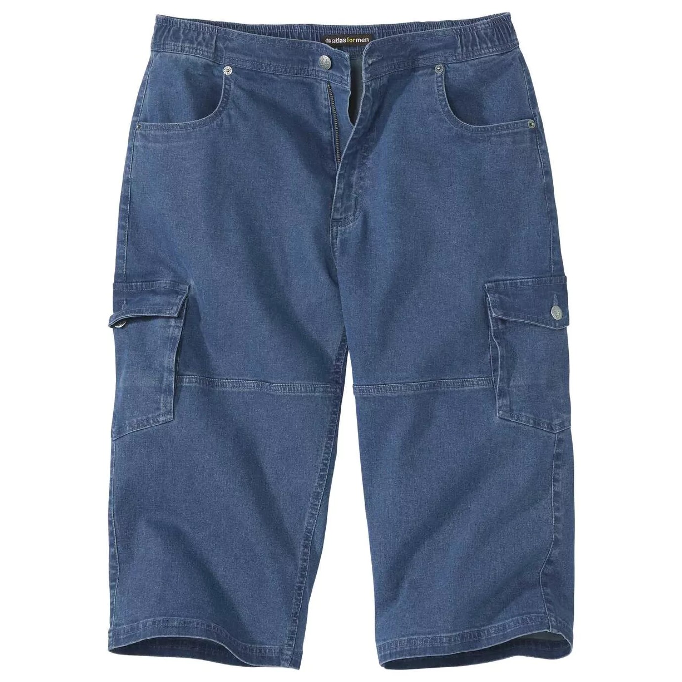 Atlas For Men Heren denim cropped cargo broek