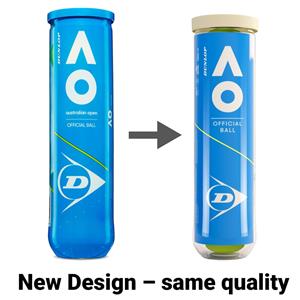 Dunlop Australian Open Verpakking 4 Stuks