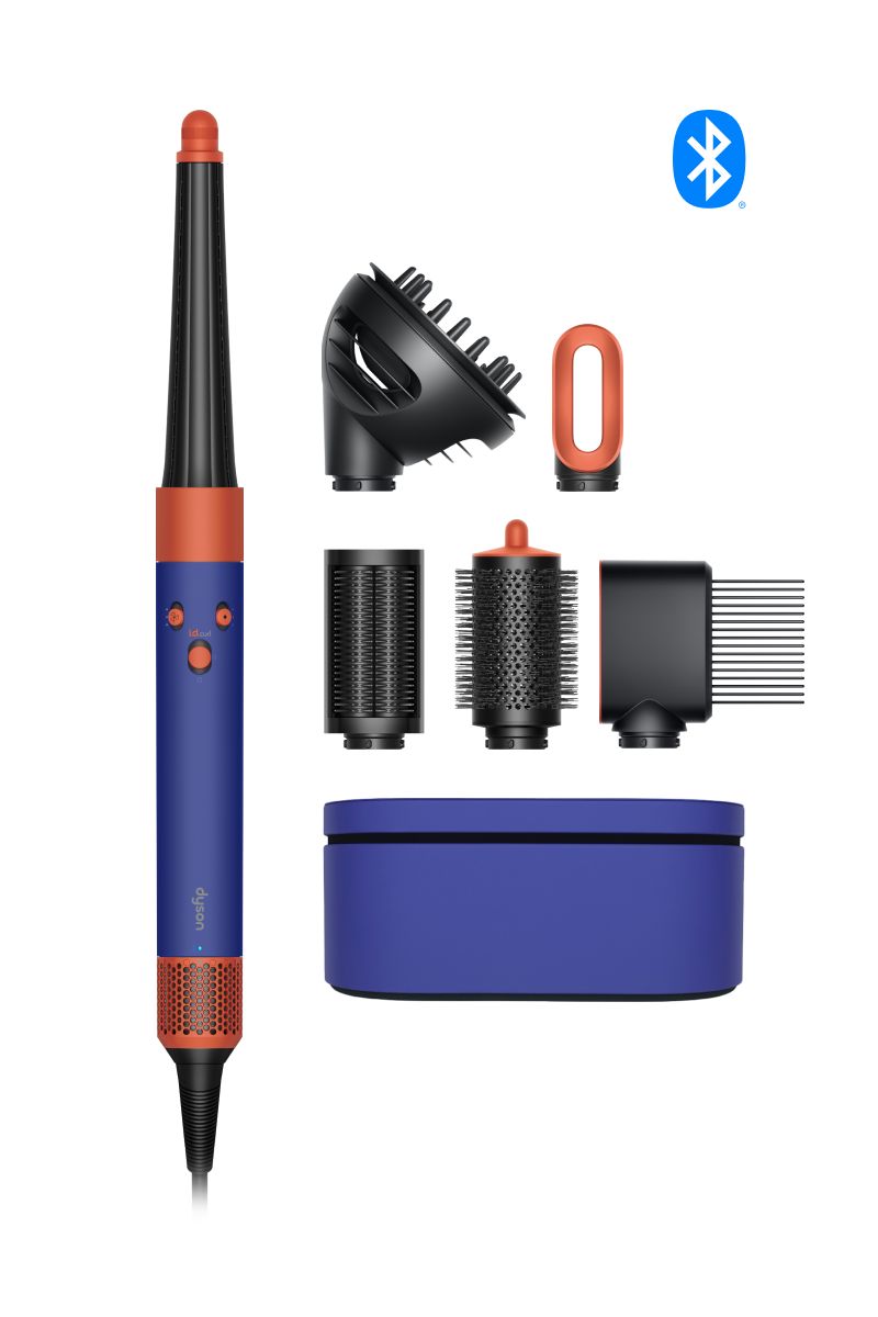 Dyson Airwrap i.d.™ multistyler en föhn Curly+Coily (Vinca Blauw/Topaz)