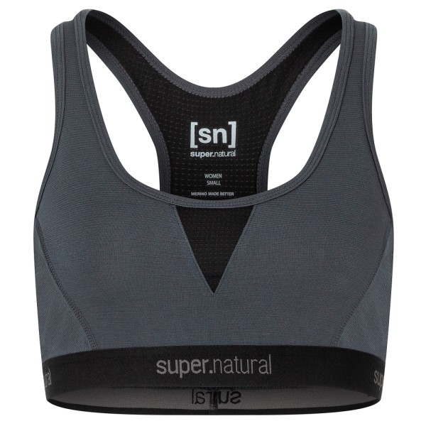Super.Natural  Women's Tundra 220 Semplice Bra - Sportbeha, blauw