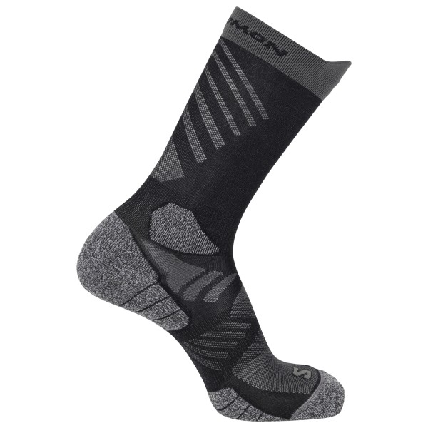 Salomon  Aero Crew - Hardloopsokken, grijs/zwart