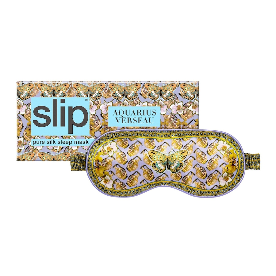Slip pure zijde slaapmasker - dierenriem - aquarius