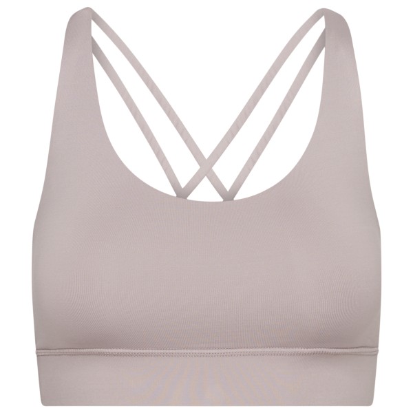 Hey Honey  Women's Criss-Cross Bra - Sportbeha, grijs