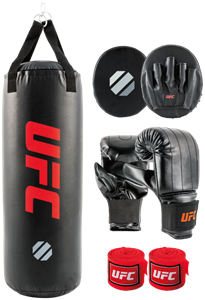 UFC Boxing Trainingsset - Zwart/Rood