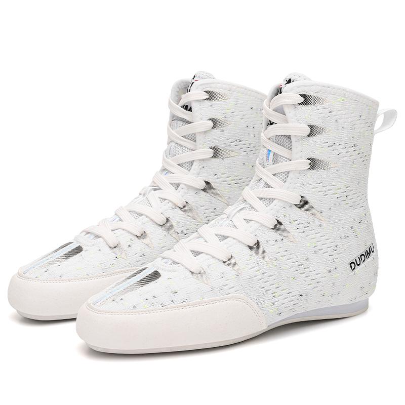 Zealous Sole Heren boksschoenen Kinderen lichte bokssneakers Comfortabele worstelschoenen Antislip worstelsneakers 32
