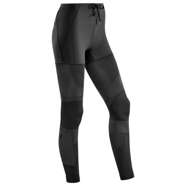 CEP  Women's Compression Tights - Hardlooplegging, zwart