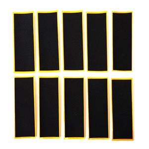 Share Life 10 stuks houten vingerbord deck ongesneden tape stickers zwarte foam grip tape stickers 10pcs