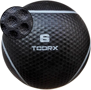 Toorx Fitness Medicine Ball - Zwart/Grijs - 6 kg