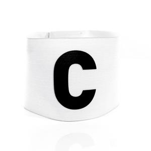 Voetbalshop Aanvoerdersband C Wit