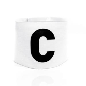 Unbranded Aanvoerdersband C Wit Kids