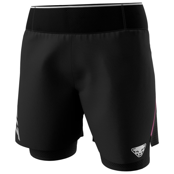 Dynafit  Women's DNA Ultra 2/1 Shorts - Hardloopshort, zwart
