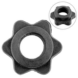 Star Garden Halterstang Clips Halter Fitness Zeshoekige Plastic Moer