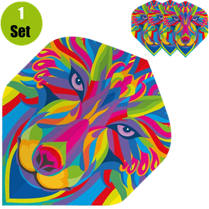 Designa Multicolour Wolf