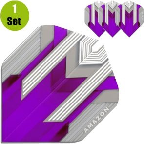 Amazon Silver Dartflights - Paars